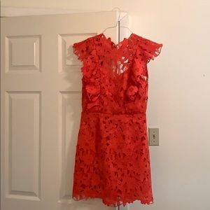 Free People Saylor Belle Lace Shift Mini Dress